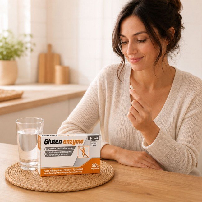 Jutavit Gluten Enzim kapszula 30db Jutavit Gluten Enzim kapszula 30db