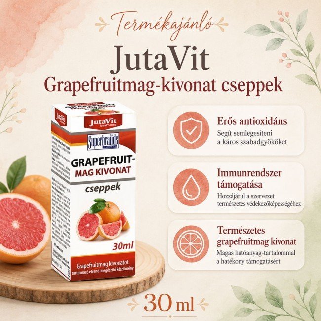 Jutavit Grapefruit Cseppek 30 ml