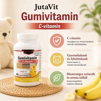 Jutavit gumivitamin c-vitamin 60db