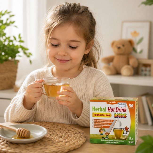 Jutavit herbal hot drink kids 12db Jutavit herbal hot drink kids 12db