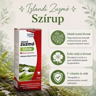 Jutavit izlandi zuzmó szirup 150ml Jutavit izlandi zuzmó szirup 150ml