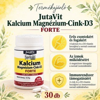 Jutavit kalcium-Magnézium-Cink tabletta 30db