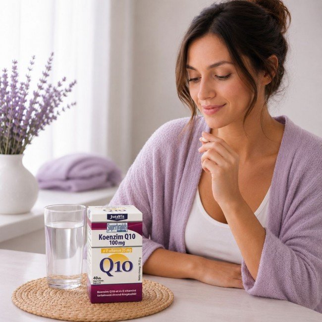 Jutavit koenzim q10 kapszula 100 mg 40db Jutavit koenzim q10 kapszula 100 mg 40db