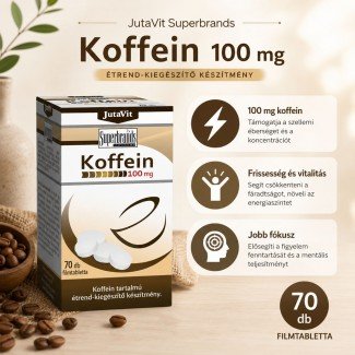 Jutavit koffein tabletta 70db