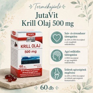 Jutavit krill olaj kapszula 60db