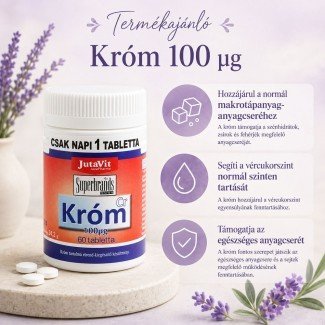Jutavit króm tabletta 60db