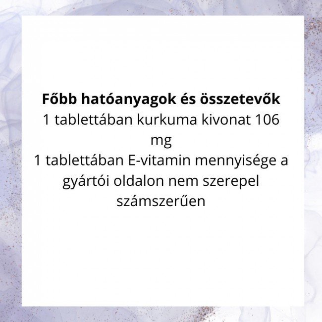 Jutavit Kurkuma Extraktum Tabletta 60 db Jutavit Kurkuma Extraktum Tabletta 60 db