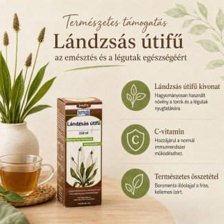 Jutavit lándzsás útifű szirup 150ml