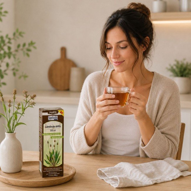 Jutavit lándzsás útifű szirup 300ml Jutavit lándzsás útifű szirup 300ml