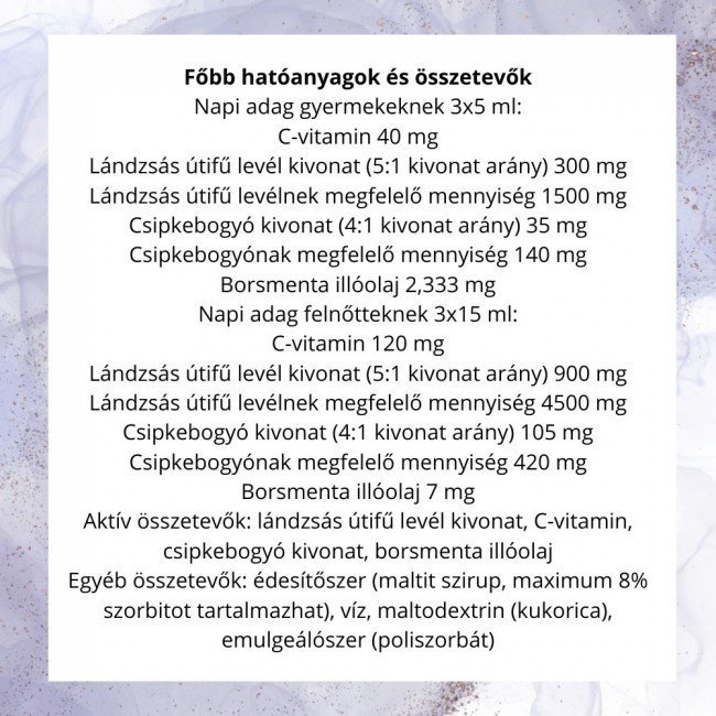 Jutavit lándzsás útifű szirup cukormentes 150ml Jutavit lándzsás útifű szirup cukormentes 150ml