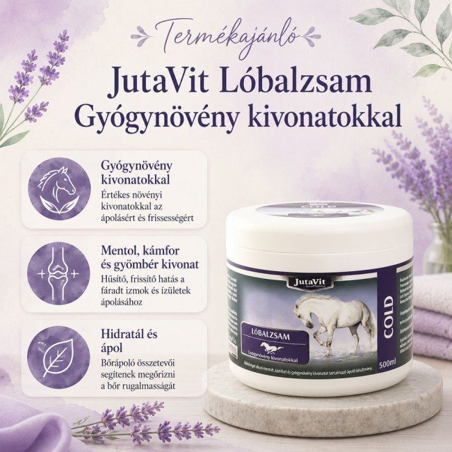 Jutavit Lóbalzsam Cold 500 ml Jutavit Lóbalzsam Cold 500 ml