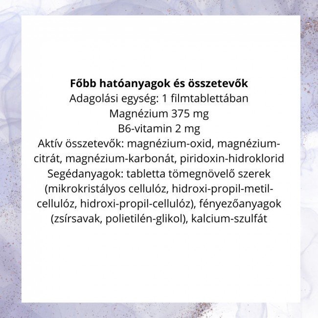 Jutavit magnézium+b6 vitamin filmtabletta 60db Jutavit magnézium+b6 vitamin filmtabletta 60db