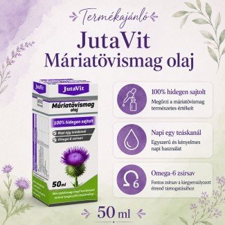 Jutavit Máriatövismag olaj 50ml