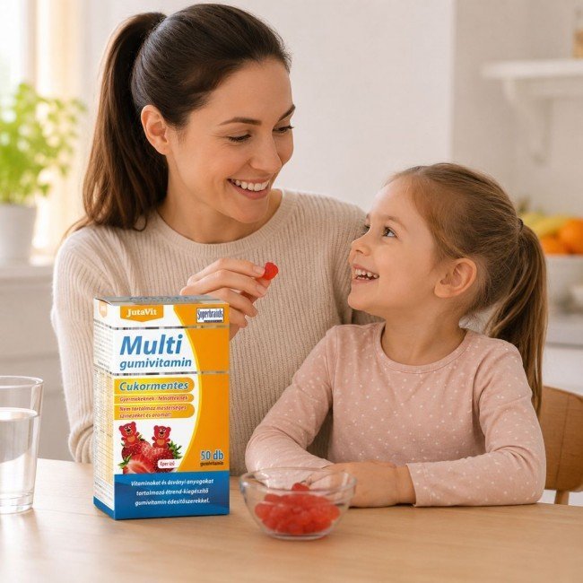 Jutavit multivitamin gumicukor cukormentes 50db