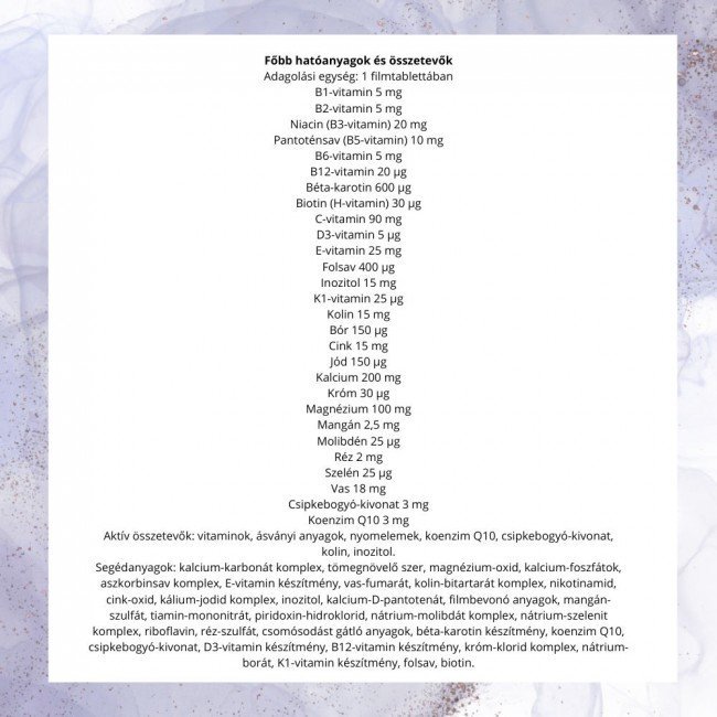 Jutavit multivitamin immuner felnőtt 100db