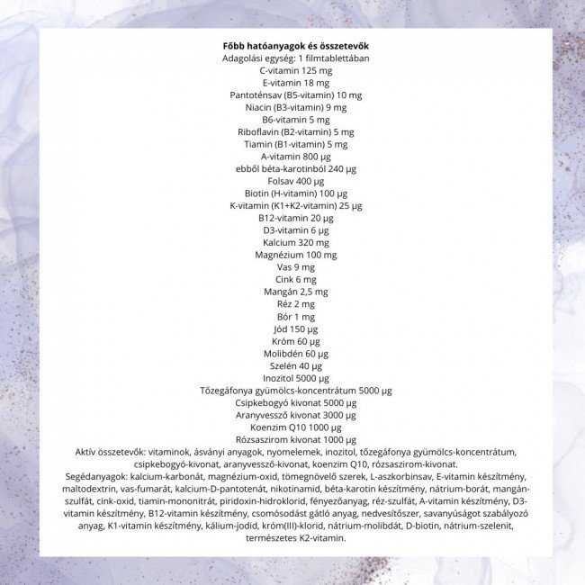 Jutavit multivitamin immuner women 100db