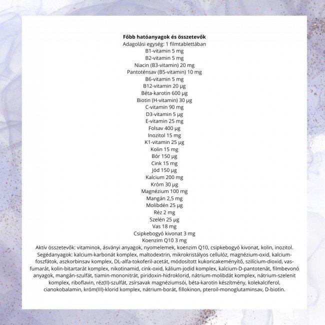 Jutavit multivitamin tabletta felnőtt 45db Jutavit multivitamin tabletta felnőtt 45db