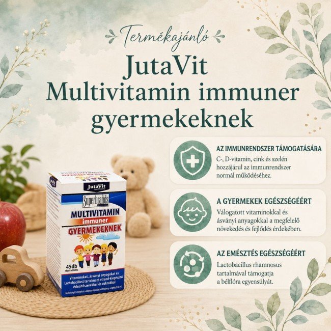 Jutavit multivitamin gyerekeknek 45db Jutavit multivitamin gyerekeknek 45db