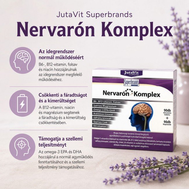 Jutavit nervaron komplex 90db+90db 180db Jutavit nervaron komplex 90db+90db 180db