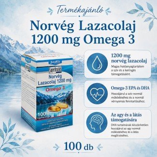 Jutavit norvég lazacolaj kapszula 100db