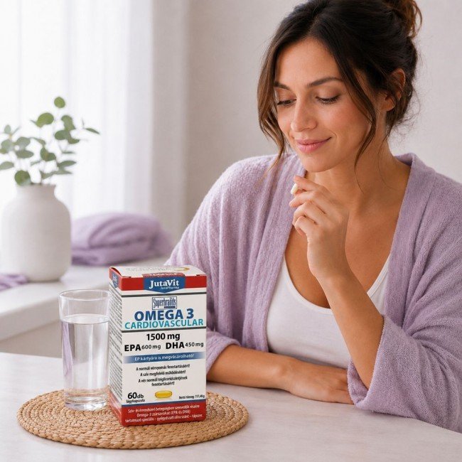 Jutavit omega-3 cardiovascular kapszula 60db Jutavit omega-3 cardiovascular kapszula 60db