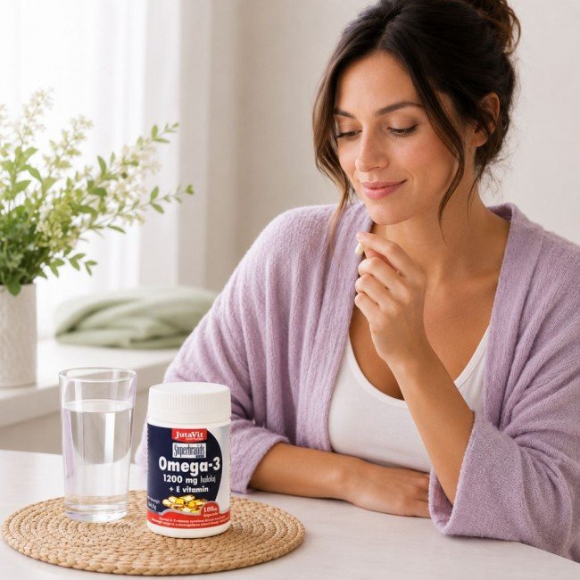 Jutavit omega-3+e vitamin kapszula 100db Jutavit omega-3+e vitamin kapszula 100db