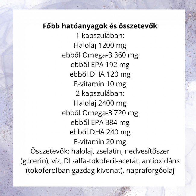 Jutavit omega-3 halolaj kapszula 100db Jutavit omega-3 halolaj kapszula 100db