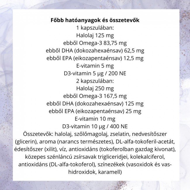 Jutavit omega-3 kid rágókapszula 45db Jutavit omega-3 kid rágókapszula 45db