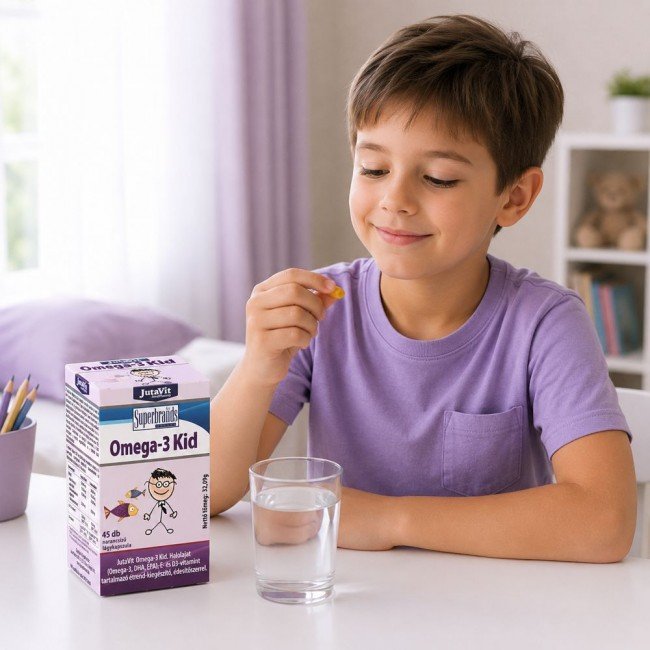 Jutavit omega-3 kid rágókapszula 45db Jutavit omega-3 kid rágókapszula 45db