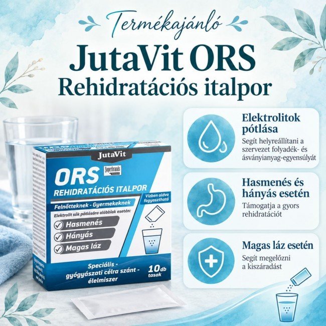 Jutavit ORS rehidratációs Italpor 10tasak