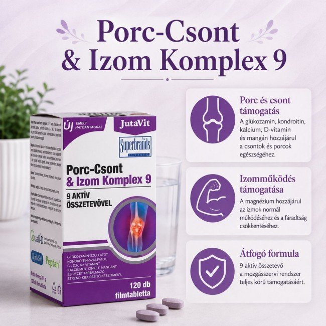 Jutavit porc-csont-izom komplex 9 120db