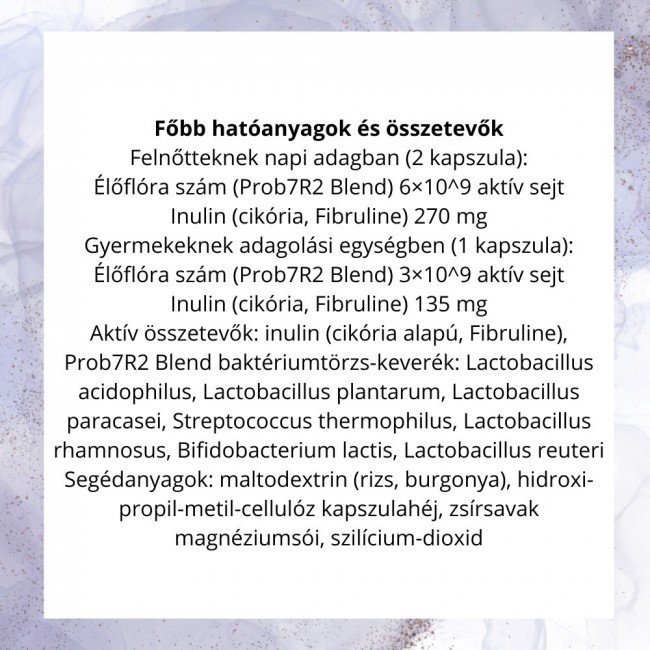 Jutavit probium 7+inulin kapszula 30db