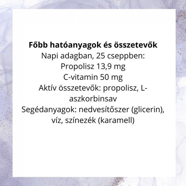 Jutavit propolisz +c-vitamin csepp 30ml