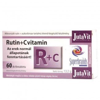 Jutavit rutin+C-Vitamin tabletta 60db