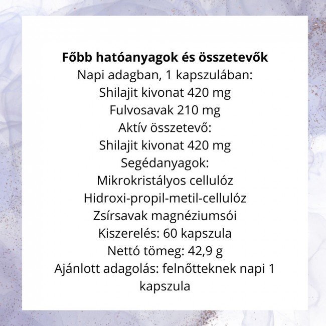 Jutavit Shilajit kivonat kapszula 60db