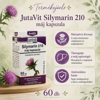 Jutavit silymarin 210 máj kapszula 60db