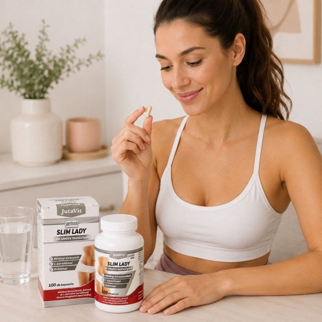 Jutavit slim lady fat burner kapszula 100db Jutavit slim lady fat burner kapszula 100db