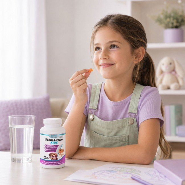 JutaVit Szem-Lutein Kids narancs ízű gumivitamin 60db