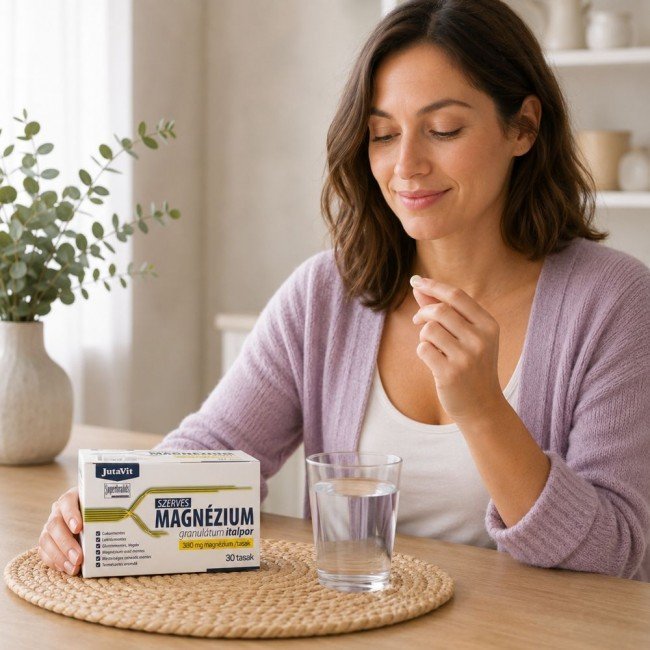Jutavit szerves magnézium granulátum italpor 380mg/tasak 30db