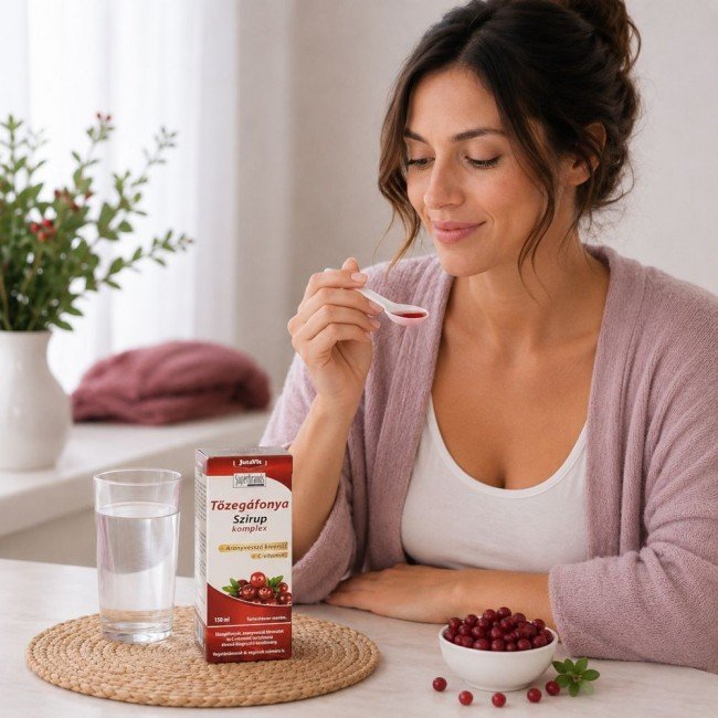 JutaVit Tőzegáfonya Szirup komplex 150ml
