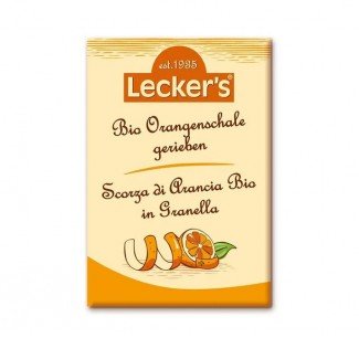 Leckers Bio narancshéj reszelt 15g