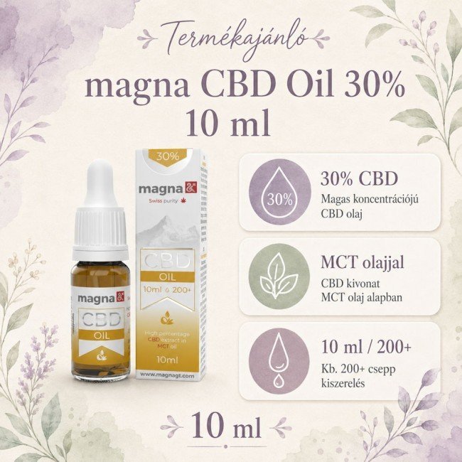 Magna GT CBD olaj 30% 10ml Magna GT CBD olaj 30% 10ml