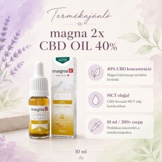 Magna G&T 40% CBD olaj 10ml