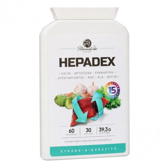 Mannavita Hepadex kapszula 60db Mannavita Hepadex kapszula 60db
