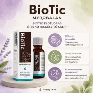 Myrobalan BioTic csepp-10 baktériumtörzzsel 6ml