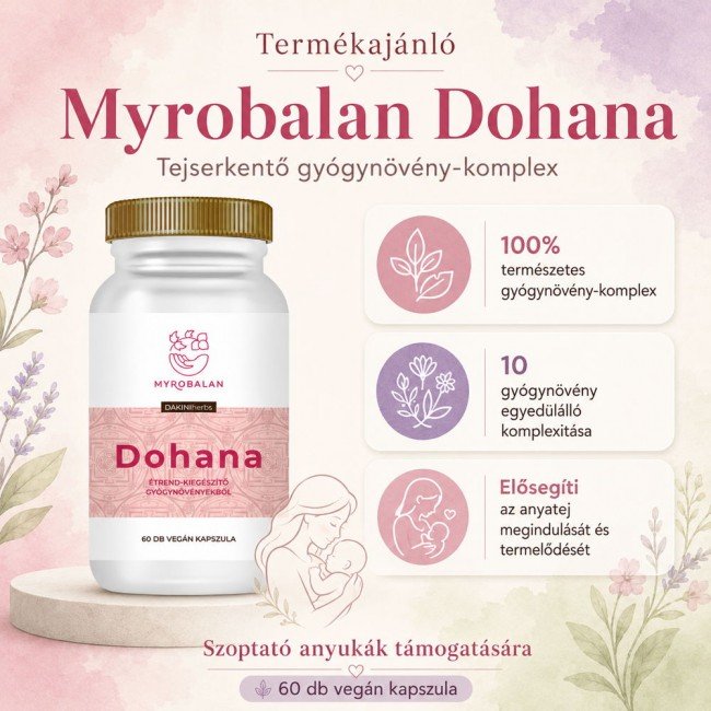 Myrobalan dohana tejserkentő gyógynövény-komplex vegán kapszula 60db