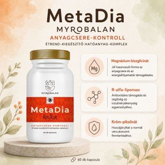Myrobalan MetaDia anyagcsere-kontroll 60db