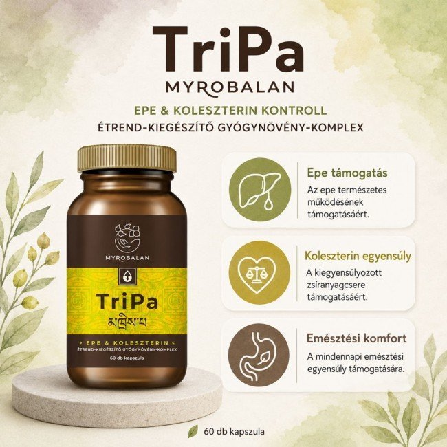 Myrobalan TriPa Epe&Koleszterin növ. komplex 60db