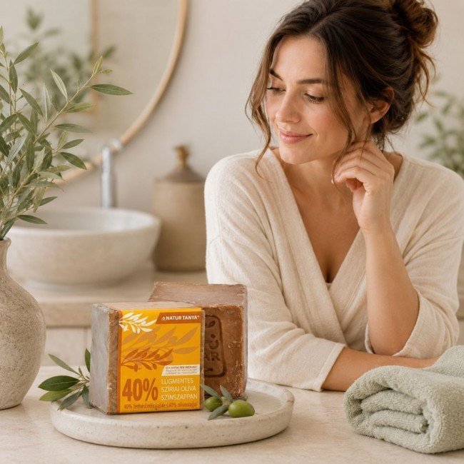Natur Tanya Najel 40%-os bio babérfaolaj tartalmú, szíriai színszappan 185g