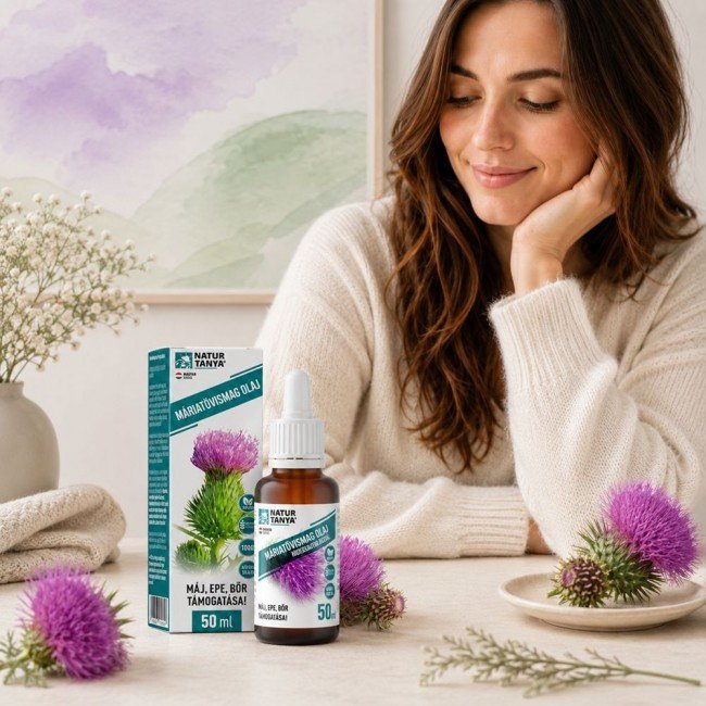 Natur Tanya 100% Máriatövismag olaj hidegsajtolt 50ml